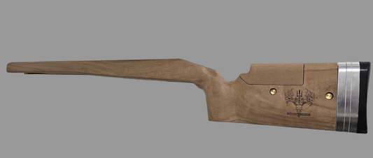 Precision Shooting For Long Range, Bench Rest, F class Style Solid Walnut Stock.