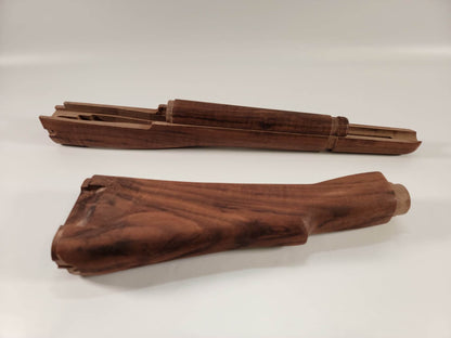 Jungle Carbine Stock in figured walnut serial #0035