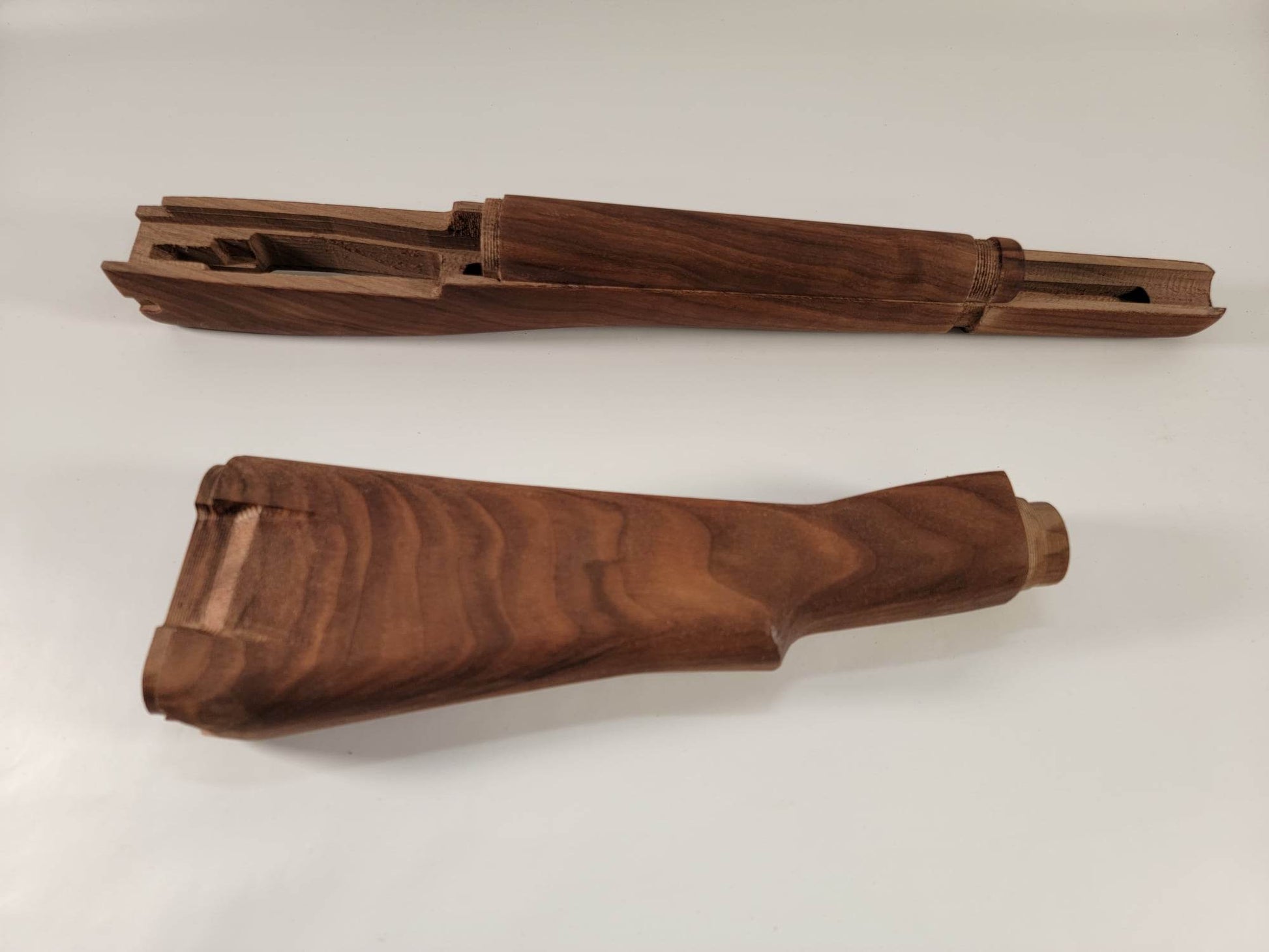 Jungle Carbine Stock set figured walnut serial #0034