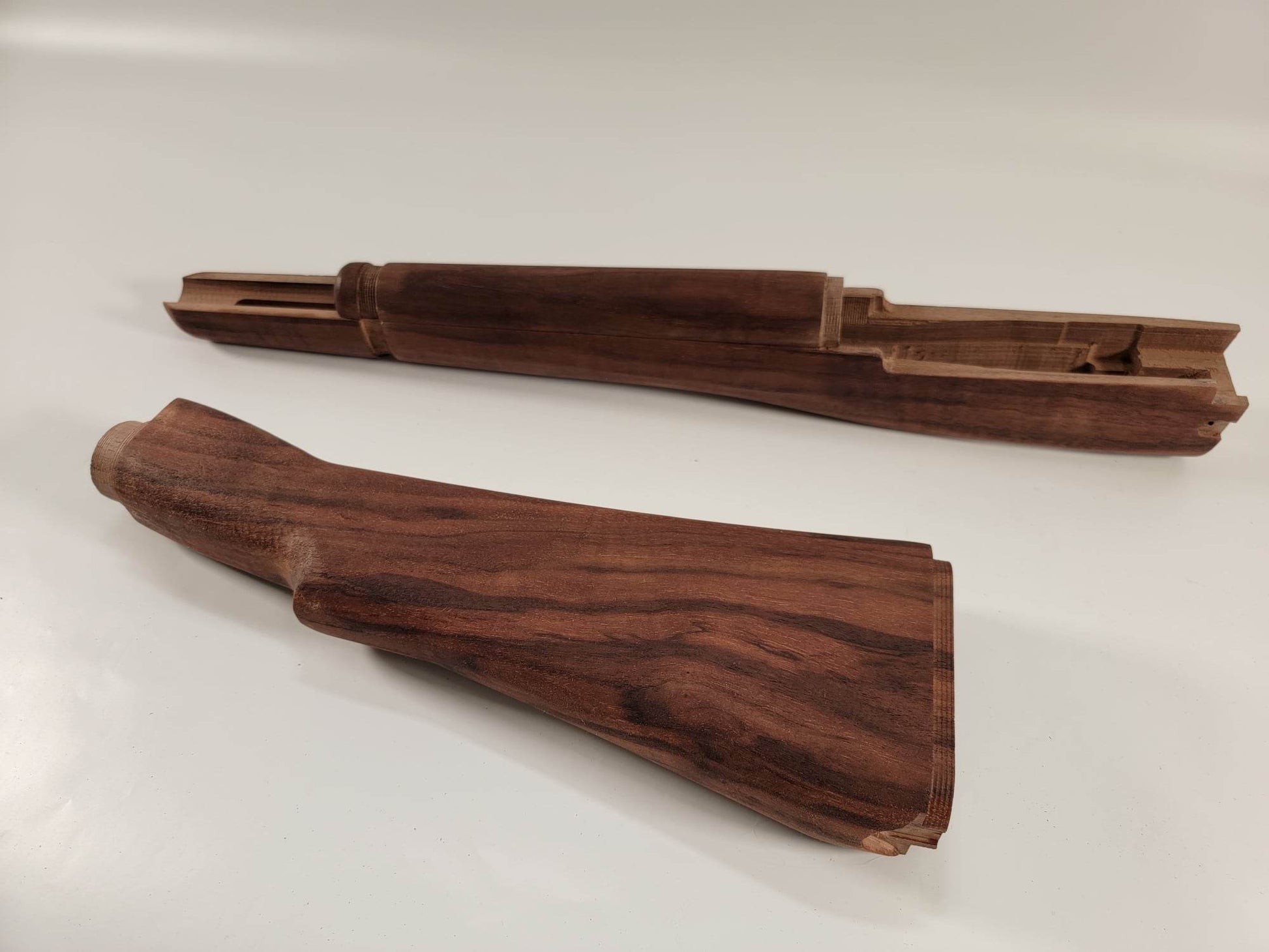 Jungle Carbine Stock in figured walnut serial #0035