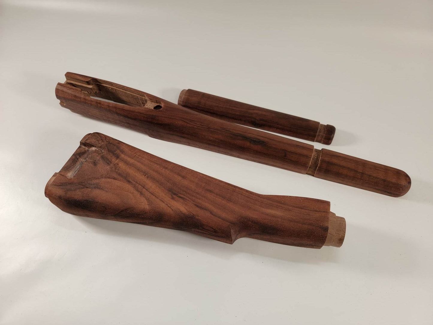 Jungle Carbine Stock in figured walnut serial #0035