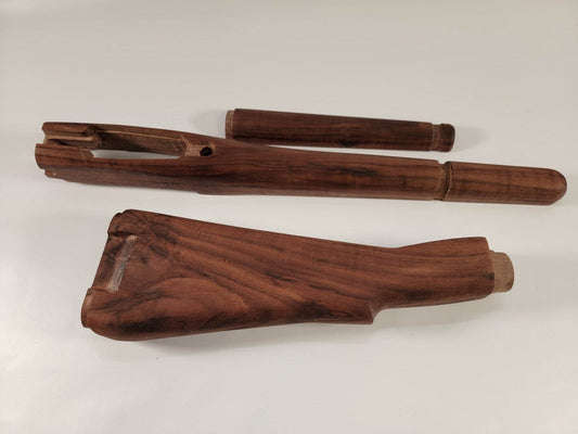 Jungle Carbine Stock in figured walnut serial #0035