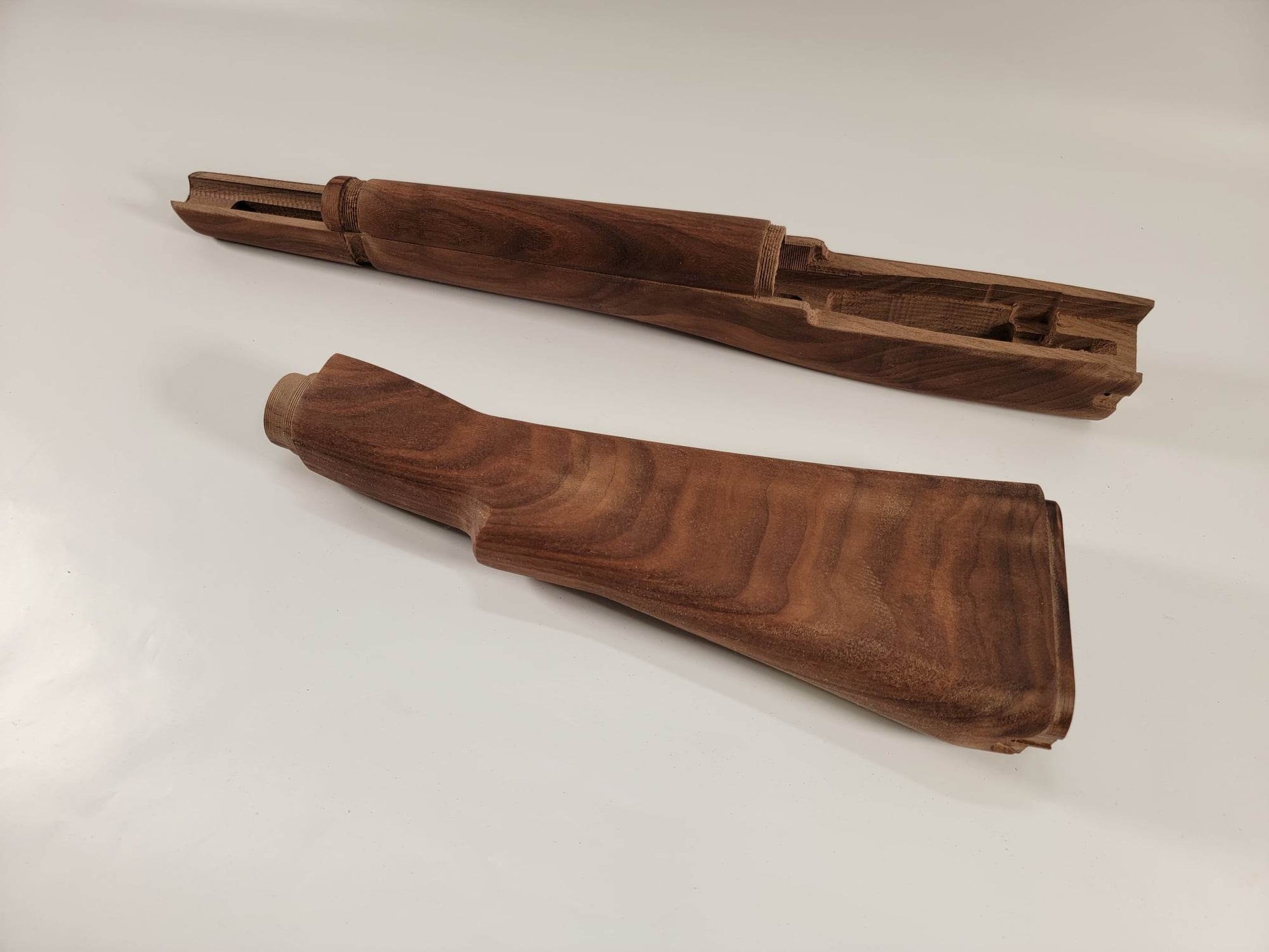 Jungle Carbine Stock set figured walnut serial #0034