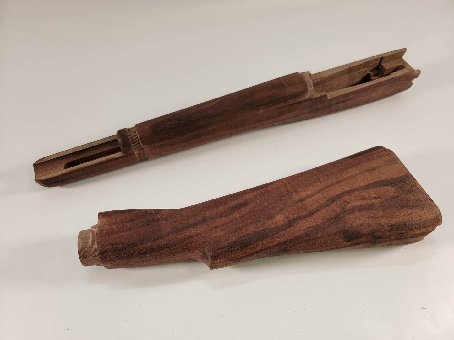 Jungle Carbine Stock in figured walnut serial #0035