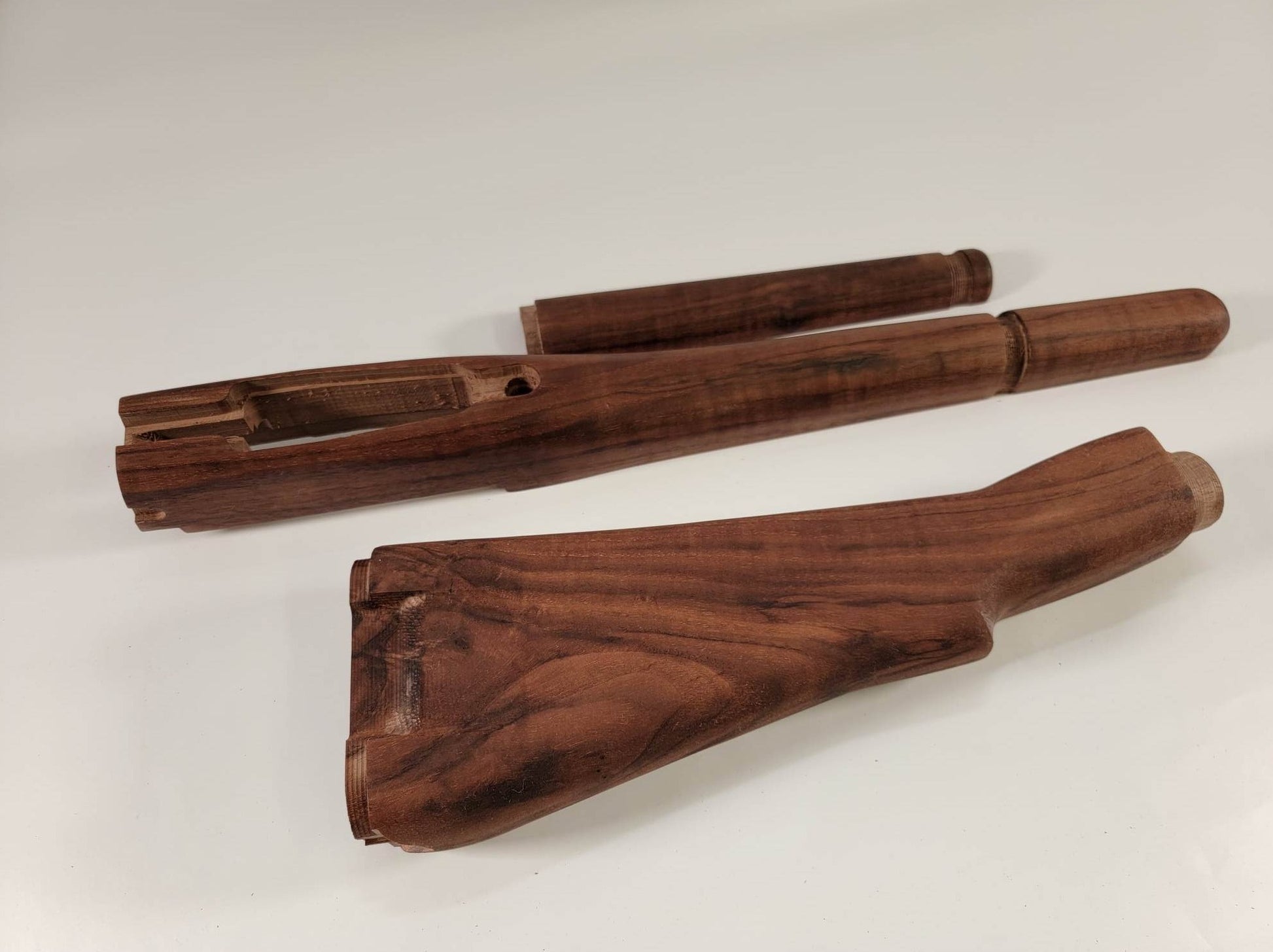 Jungle Carbine Stock in figured walnut serial #0035