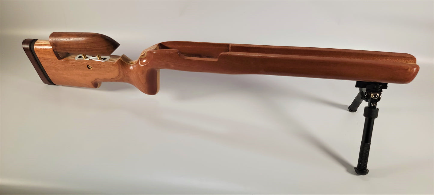 Ruger 10/22 Laminated Sapele and Baltic Birch Precision Stock