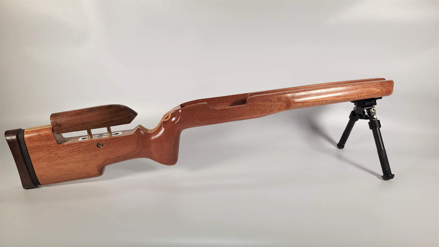 Ruger 10/22 Laminated Sapele and Baltic Birch Precision Stock