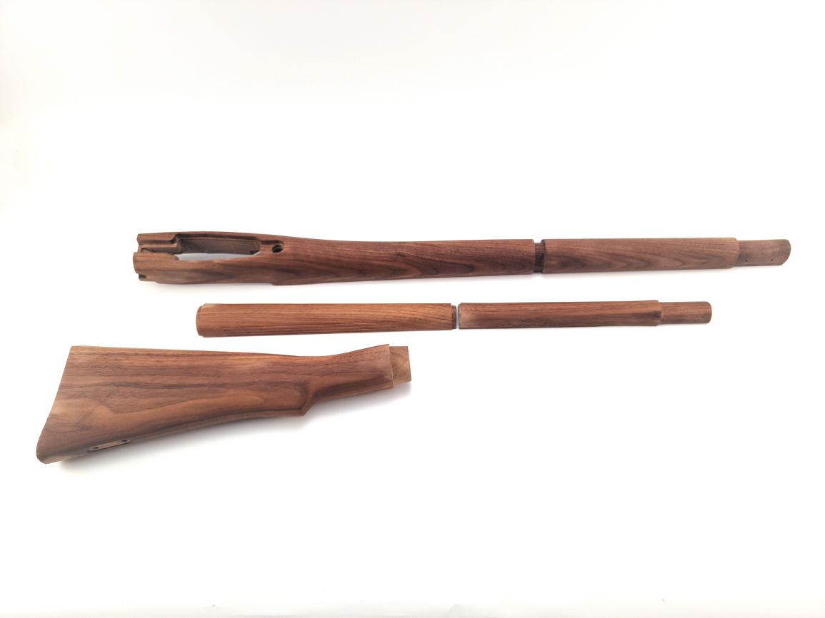 Lee Enfield No.4 MK.1 - 4 piece set With Grooved Upper Wood